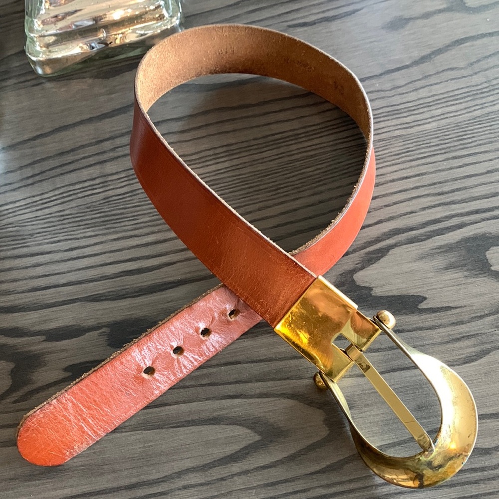 Roger Van S vintage 60’s leather belt